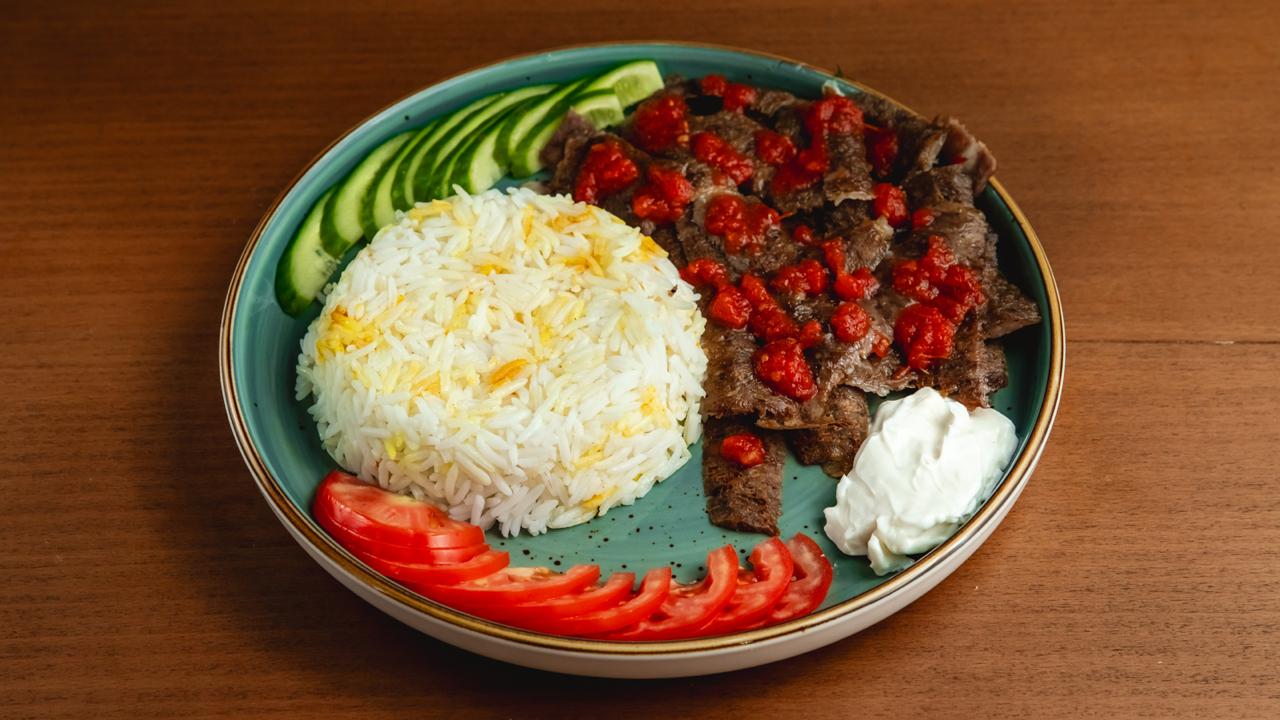 Doner Meat in plov